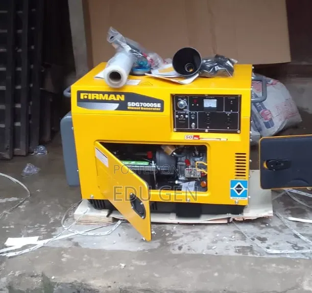 Firman 7.5kVA Diesel Generator – Strong Power, Low Noise