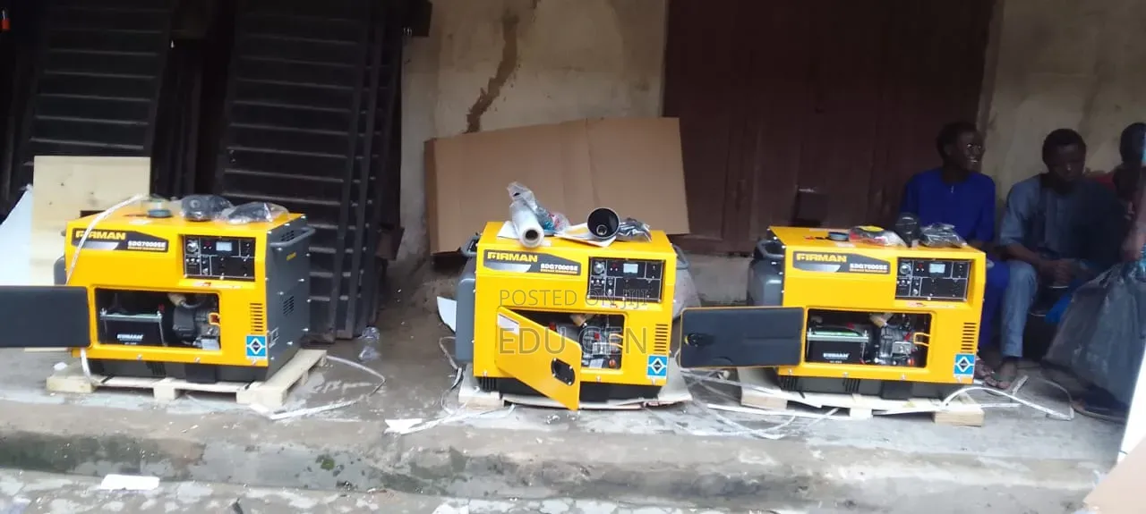 Firman 7.5kVA Diesel Generator – Strong Power, Low Noise