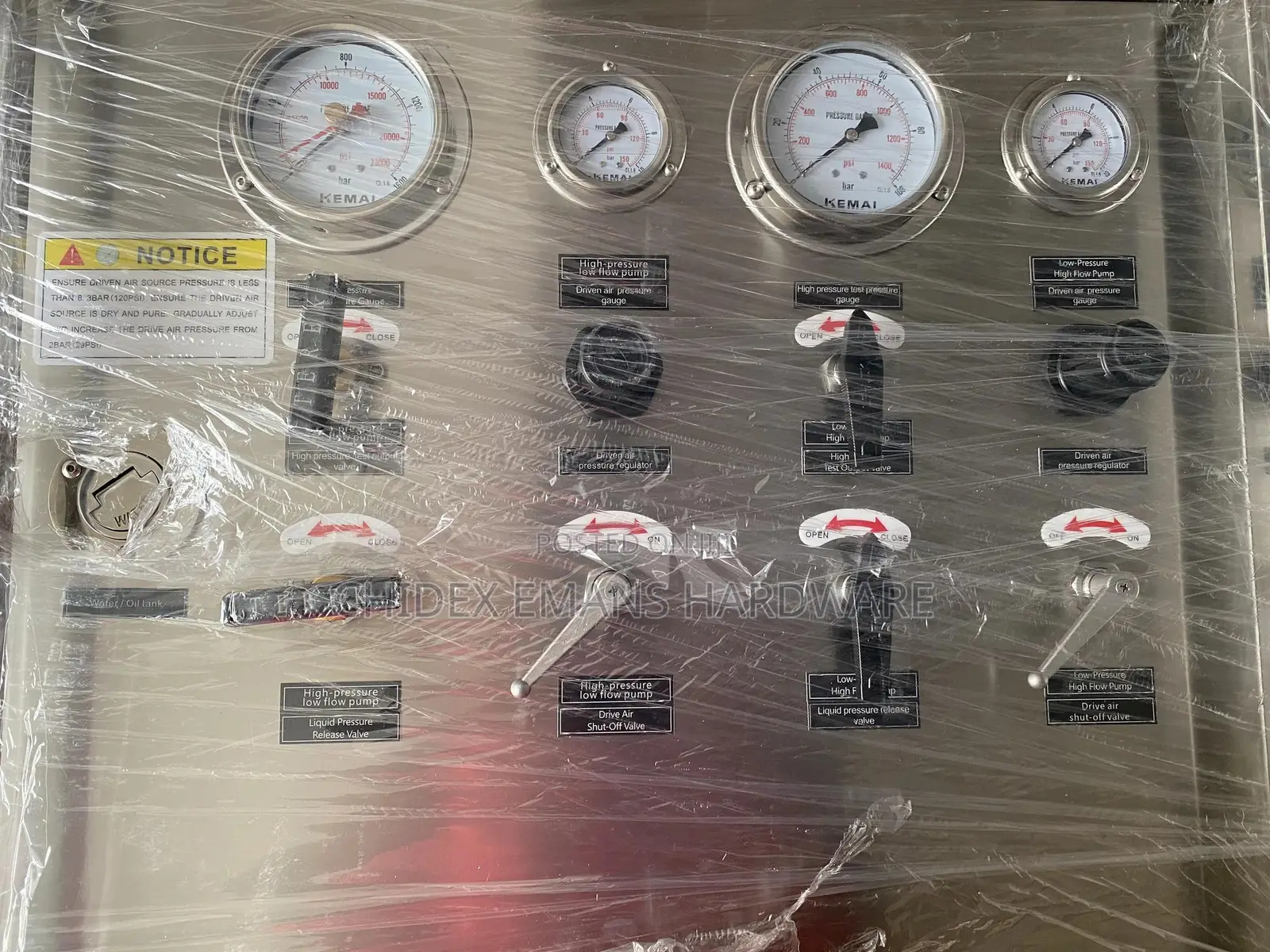 Terek Dual-Pen Circular Chart Recorder/Pressure Test Unit