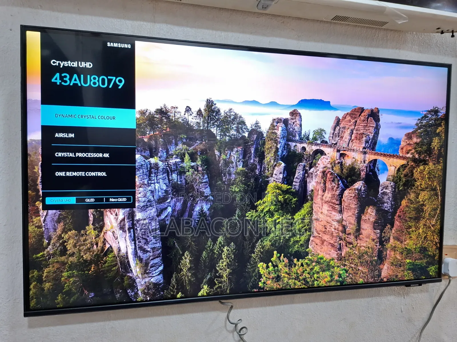 Airslim 43" Samsung CrystalUHD Real4k HDR Smart TV