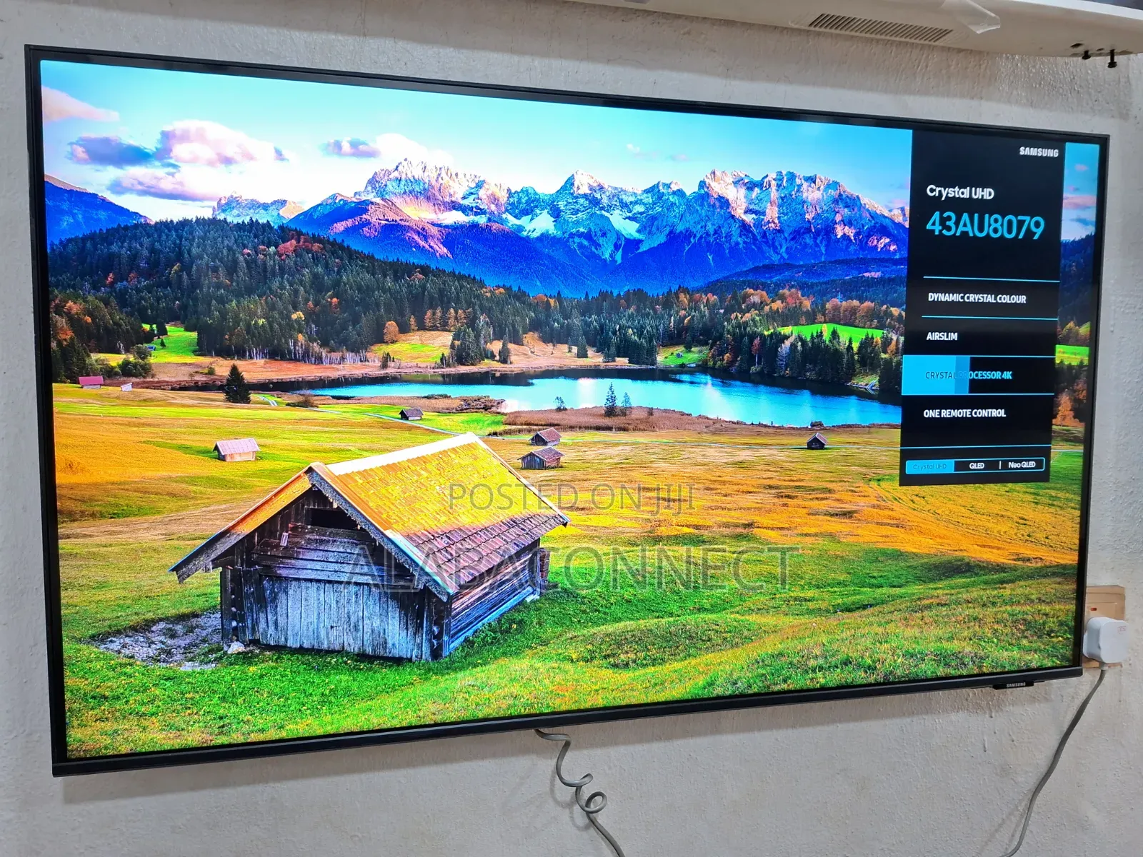 Airslim 43" Samsung CrystalUHD Real4k HDR Smart TV