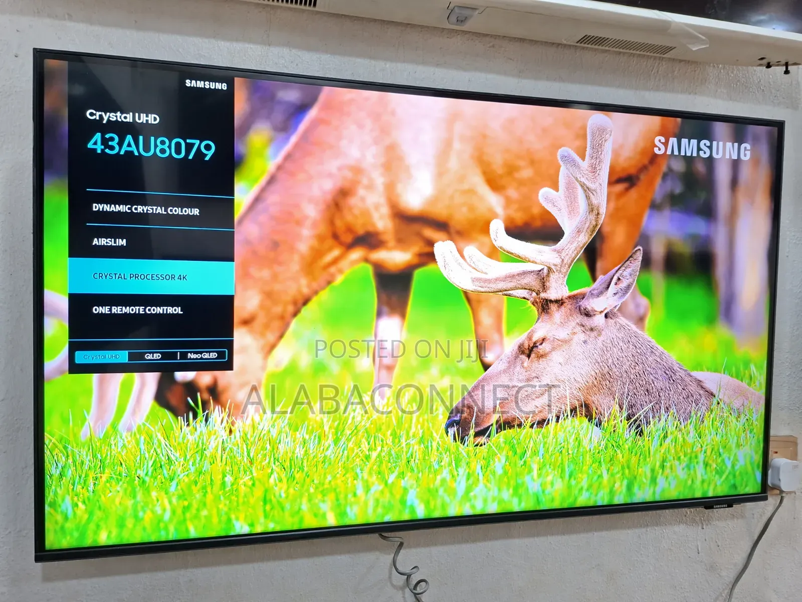 Airslim 43" Samsung CrystalUHD Real4k HDR Smart TV