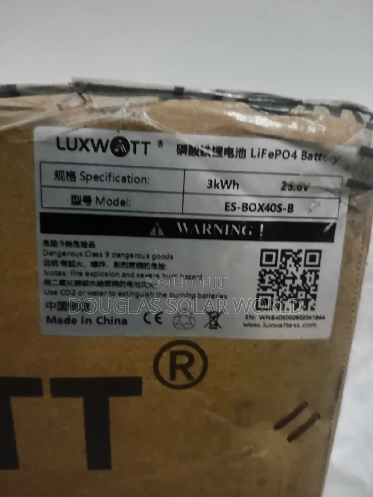Luxwatt 3kWh Lithium Battery