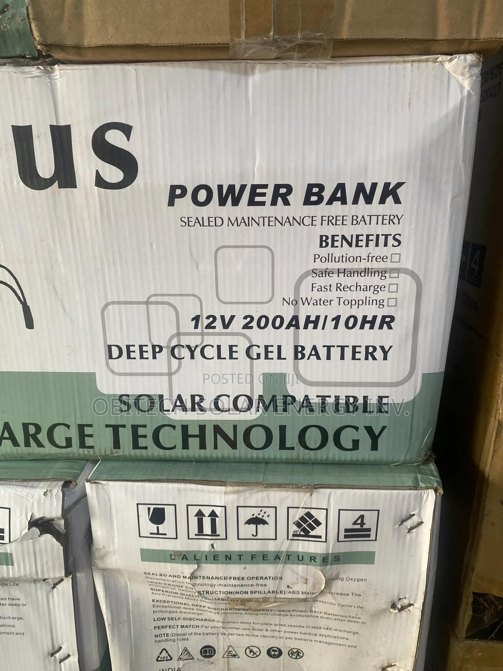 200AH 12V Venus Deep Cycle Battery