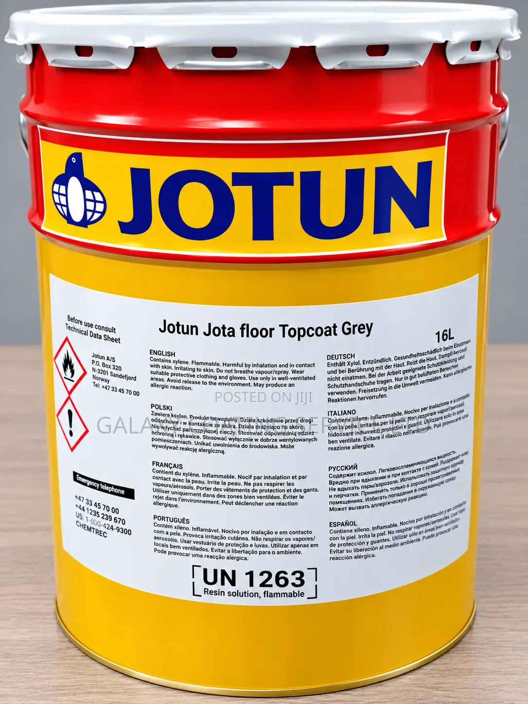 Jotun Jota Floor Topcoat Grey