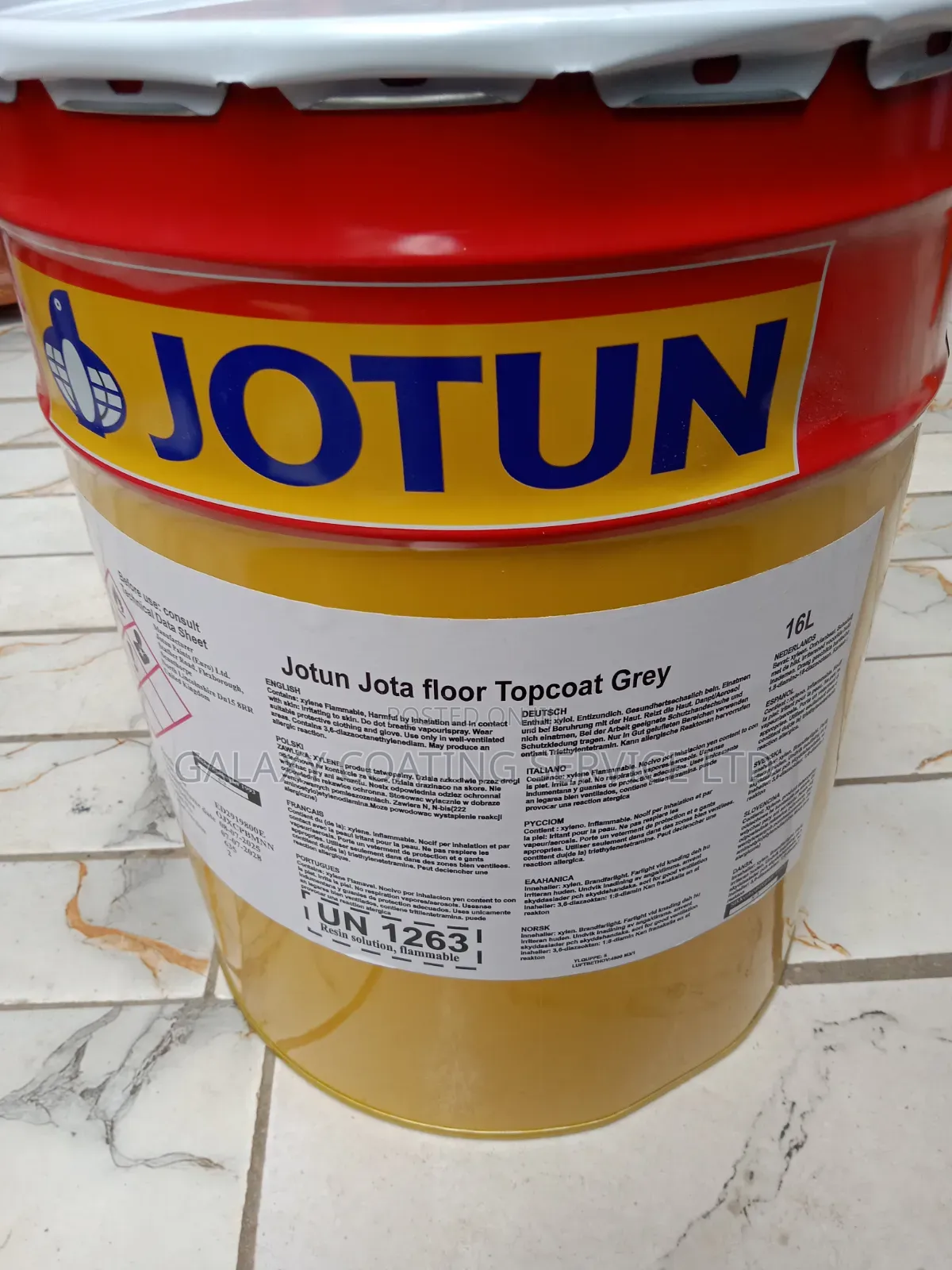 Jotun Jota Floor Topcoat Grey