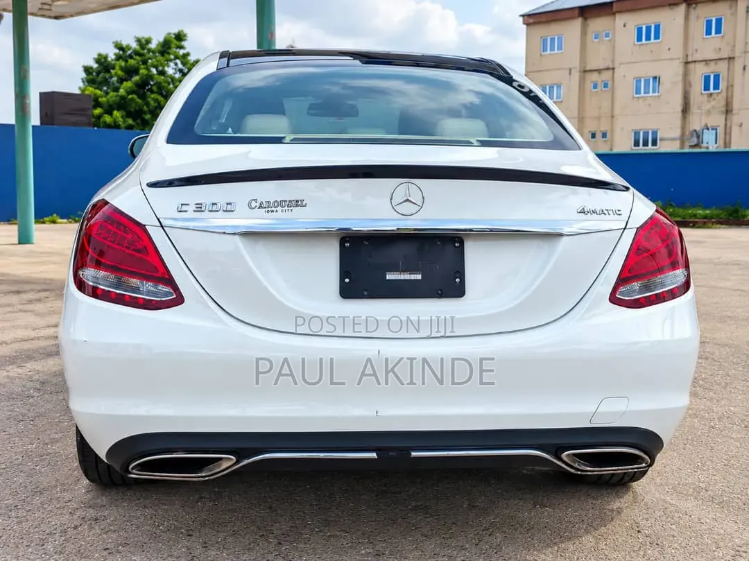 Mercedes-Benz C300 Sport 4dr AWD 4Matic Sedan (2.0L 4cyl 7A) 2015 White
