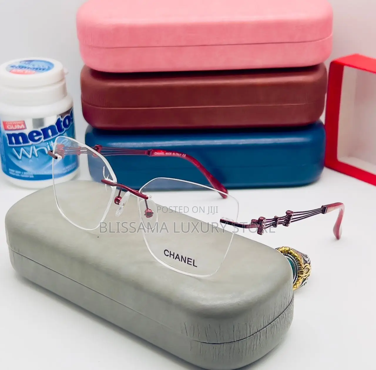 Chanel Luxury Rimless Designer Glasses – Stylish Premium Quality