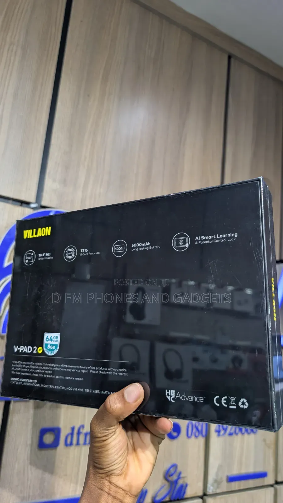 New Villaon V8001 64 GB Black