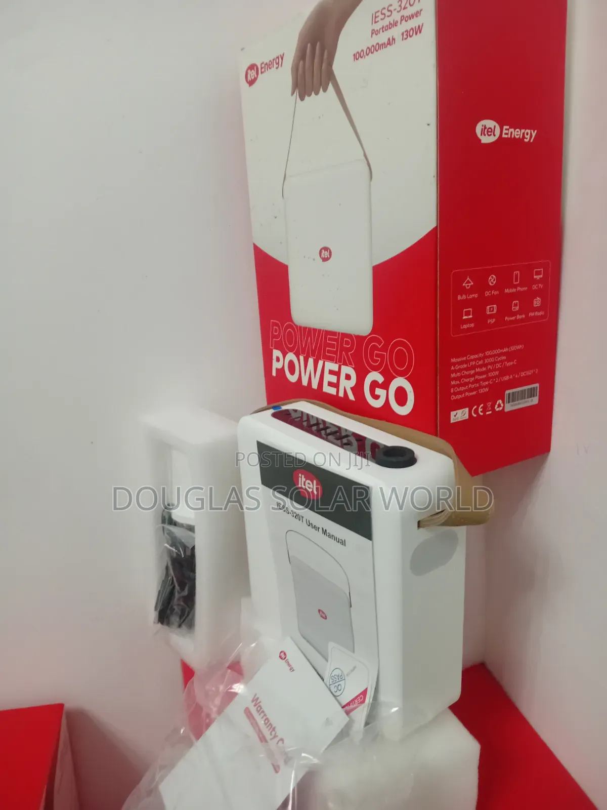 Itel 100,000mAh / 130W All in One Power Go