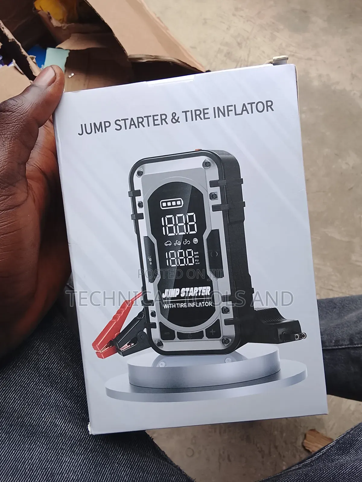 Jump Starter Tire Inflator