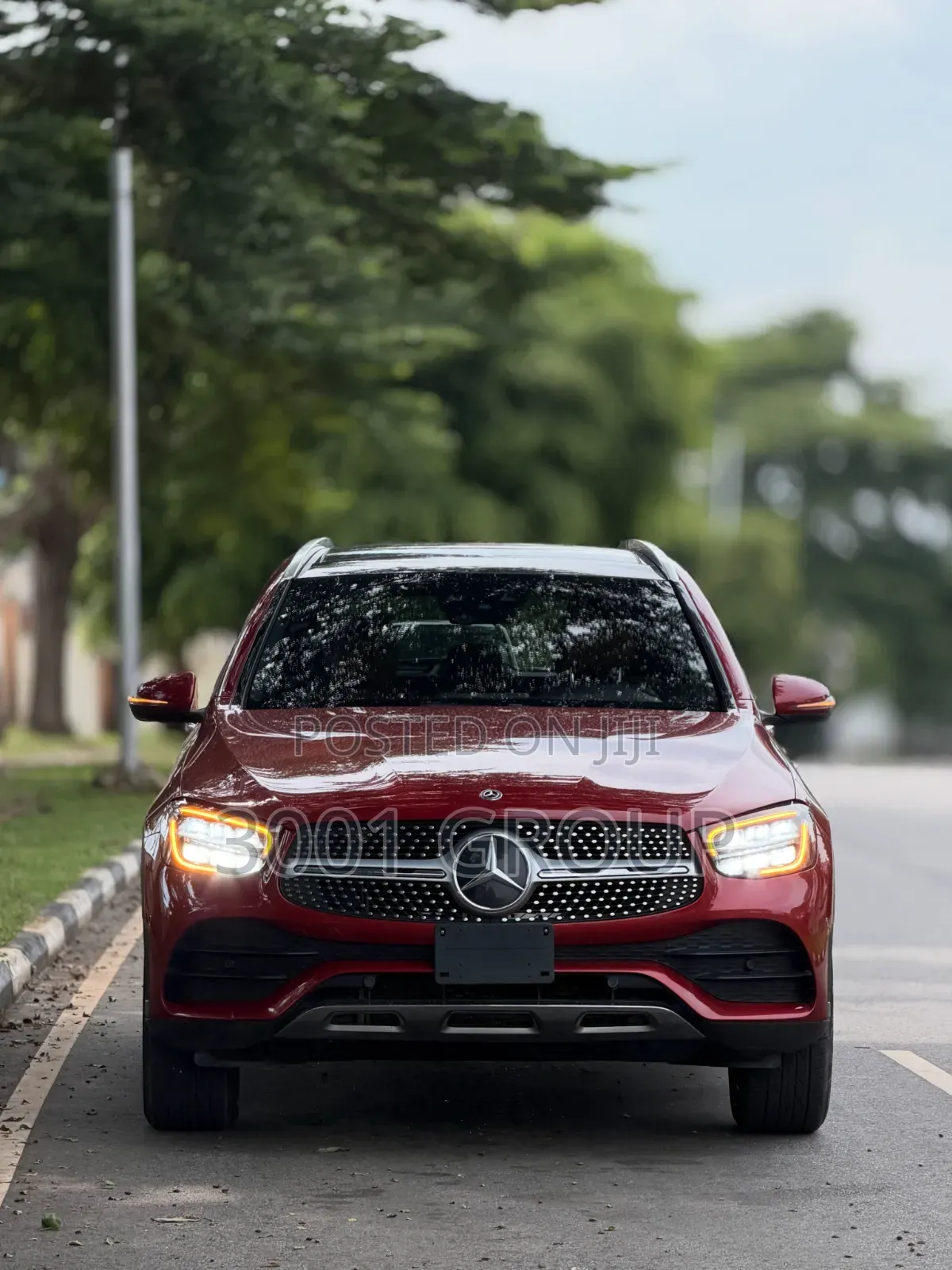 Mercedes-Benz GLC-Class 2021 Red