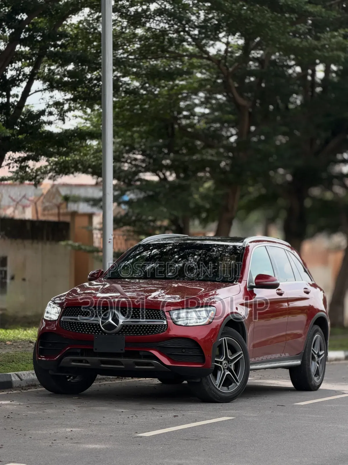 Mercedes-Benz GLC-Class 2021 Red