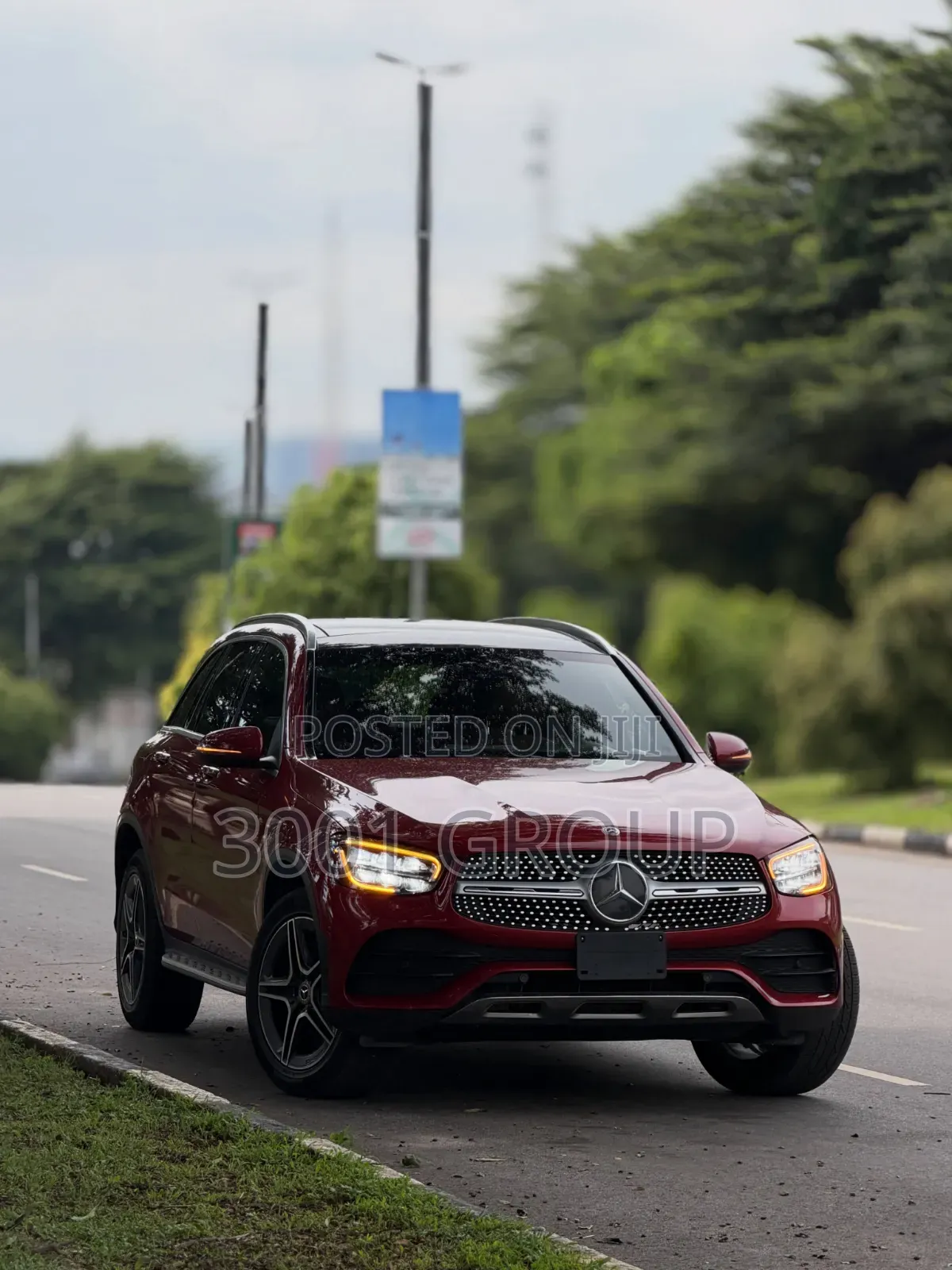 Mercedes-Benz GLC-Class 2021 Red