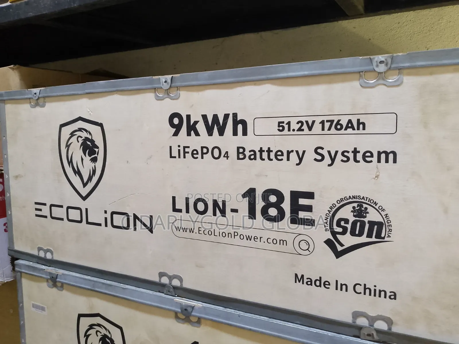 Eco Lion 9kwh 48v Lithium Ion Battery