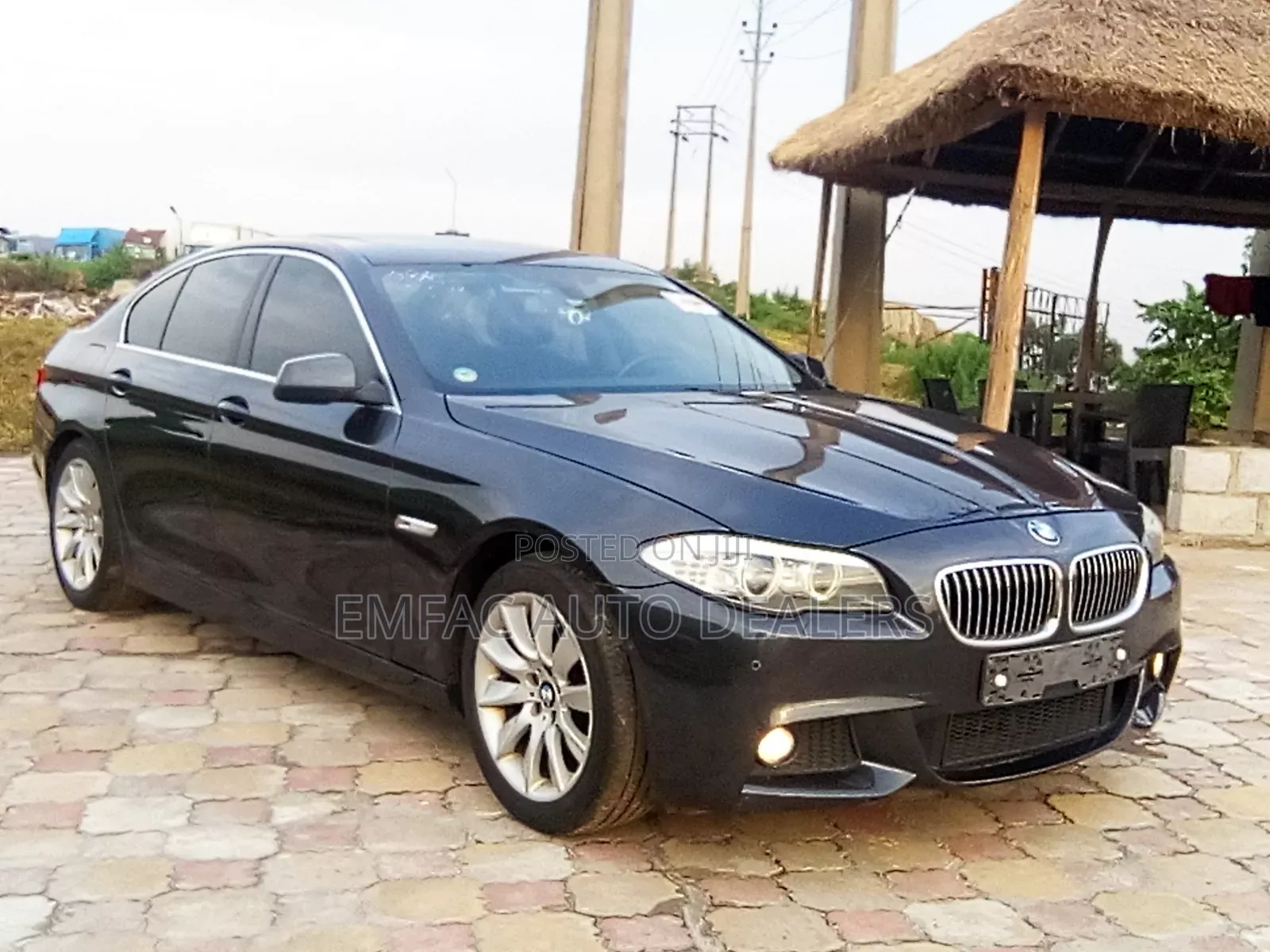 BMW 5 Series 528i 2014 Black