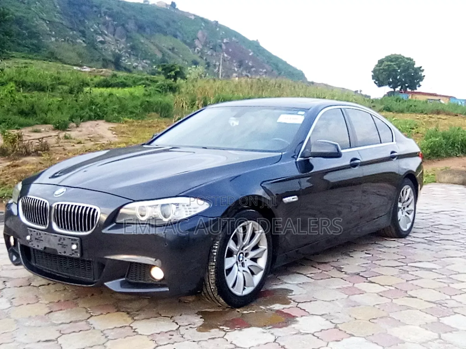 BMW 5 Series 528i 2014 Black