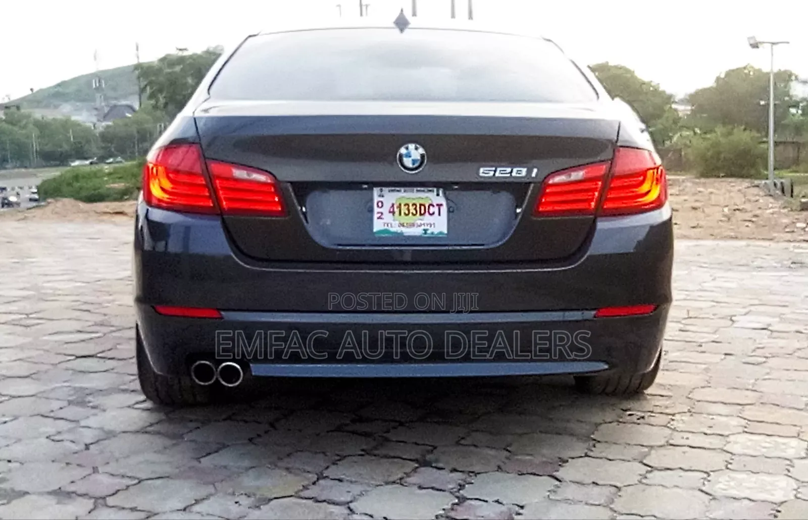 BMW 5 Series 528i 2014 Black