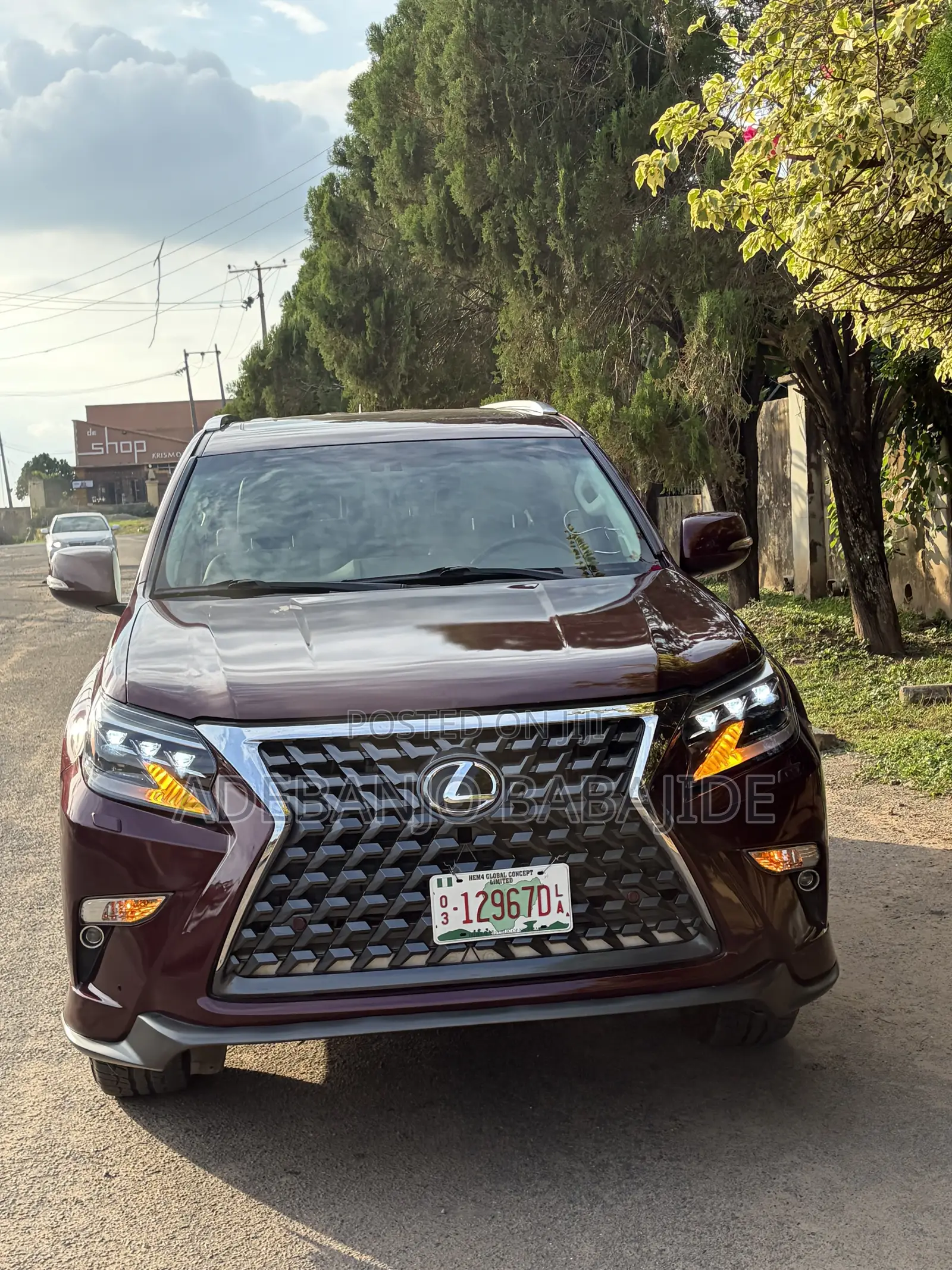 Lexus GX 460 2012 Burgundy