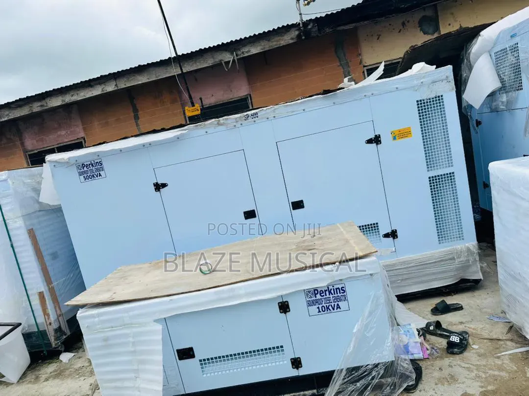 500kva Perkins Soundproof Made in England 2 Years Warranty
