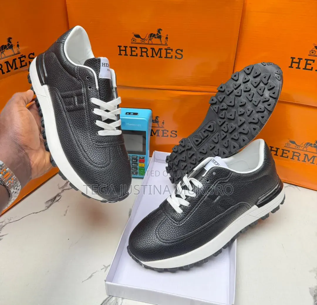 High Quality Hermes Men's Sneakers