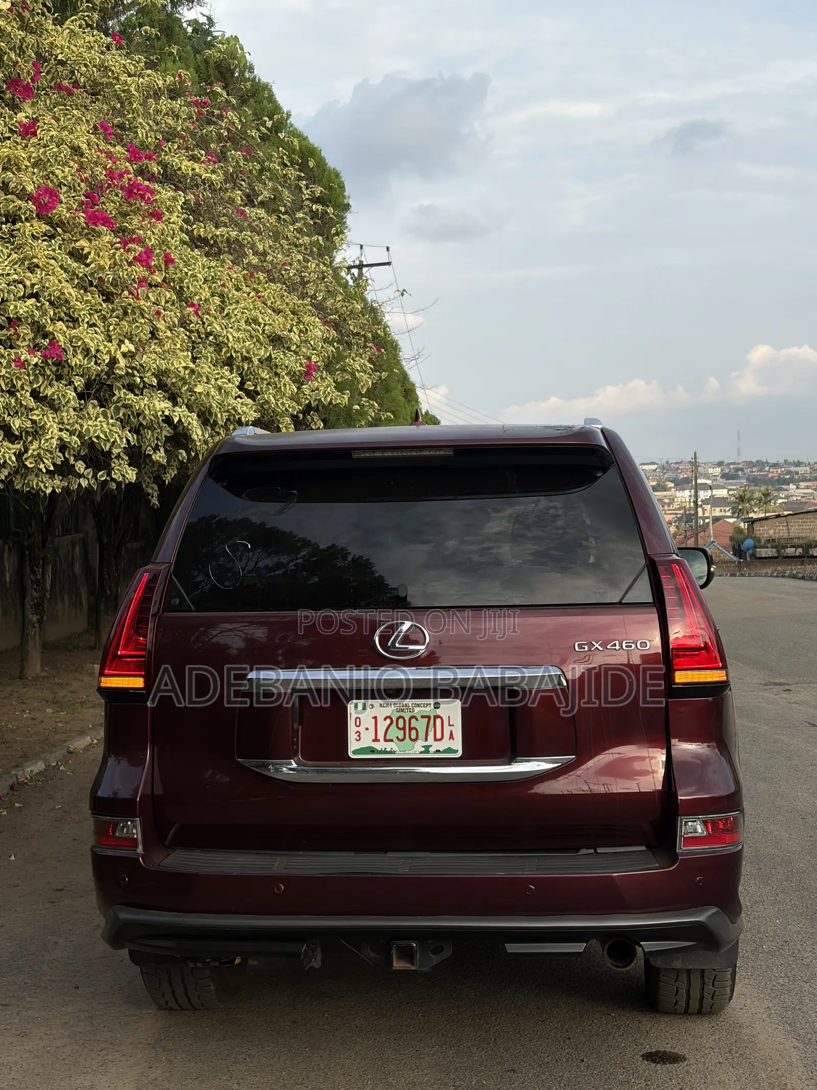 Lexus GX 460 2012 Burgundy
