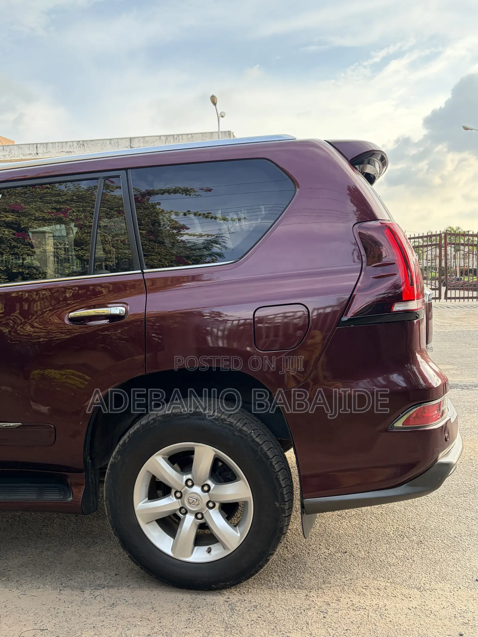 Lexus GX 460 2012 Burgundy
