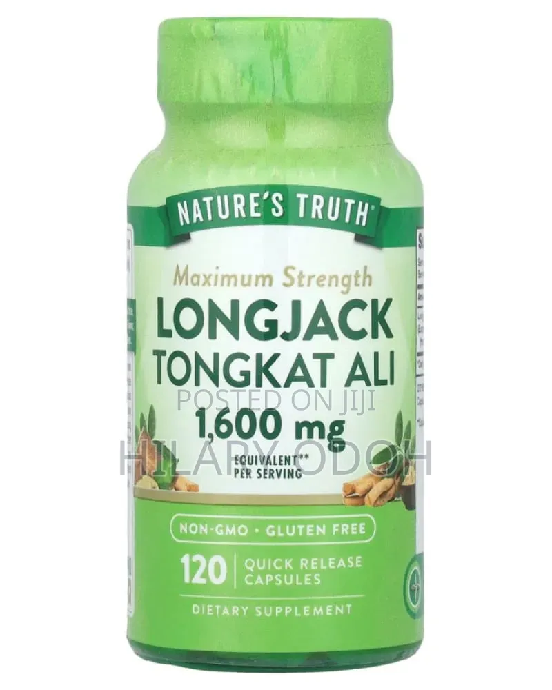 Nature's Truth Tongkat Ali, Maximum Strength, 120