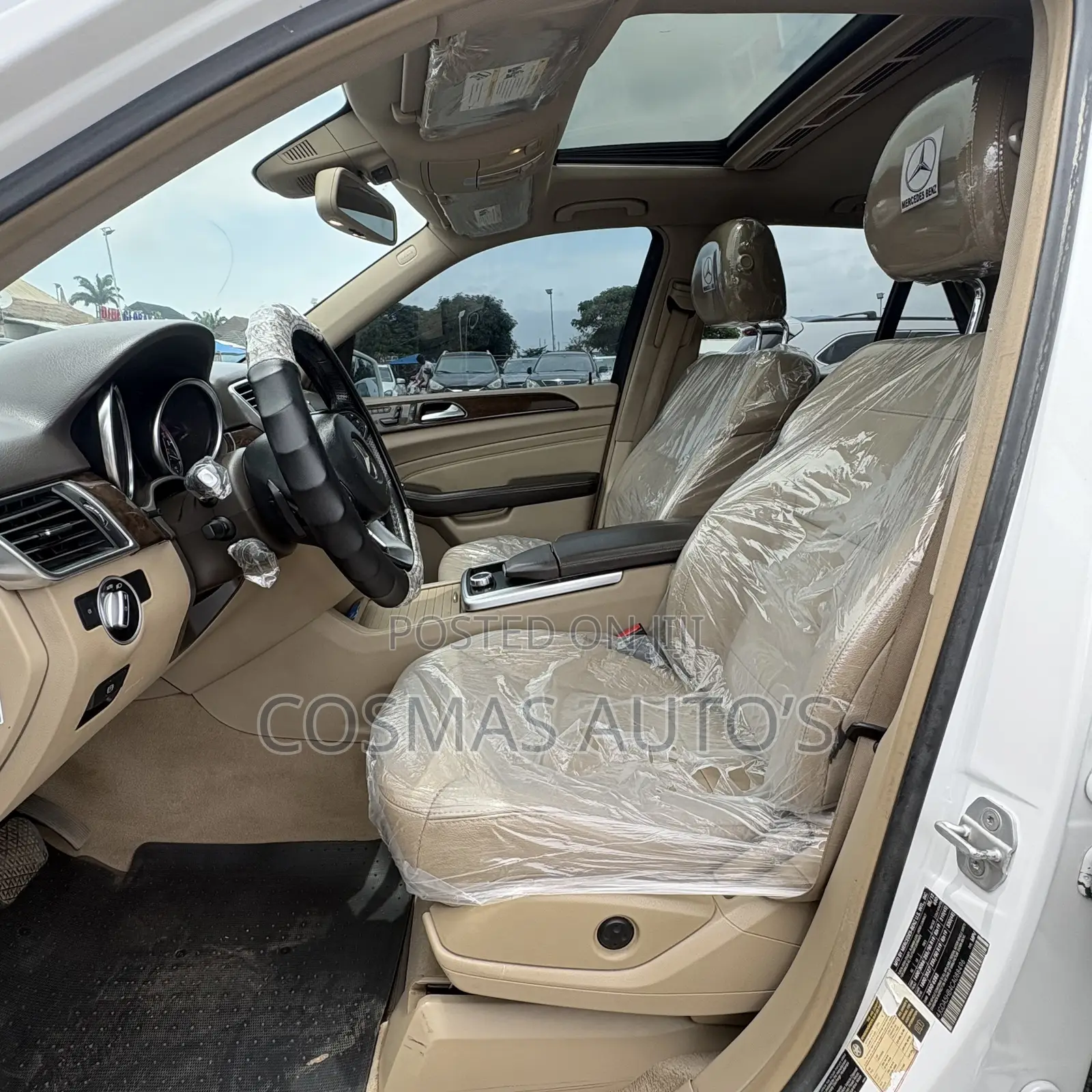 Mercedes-Benz M Class ML 350 4Matic 2012 White