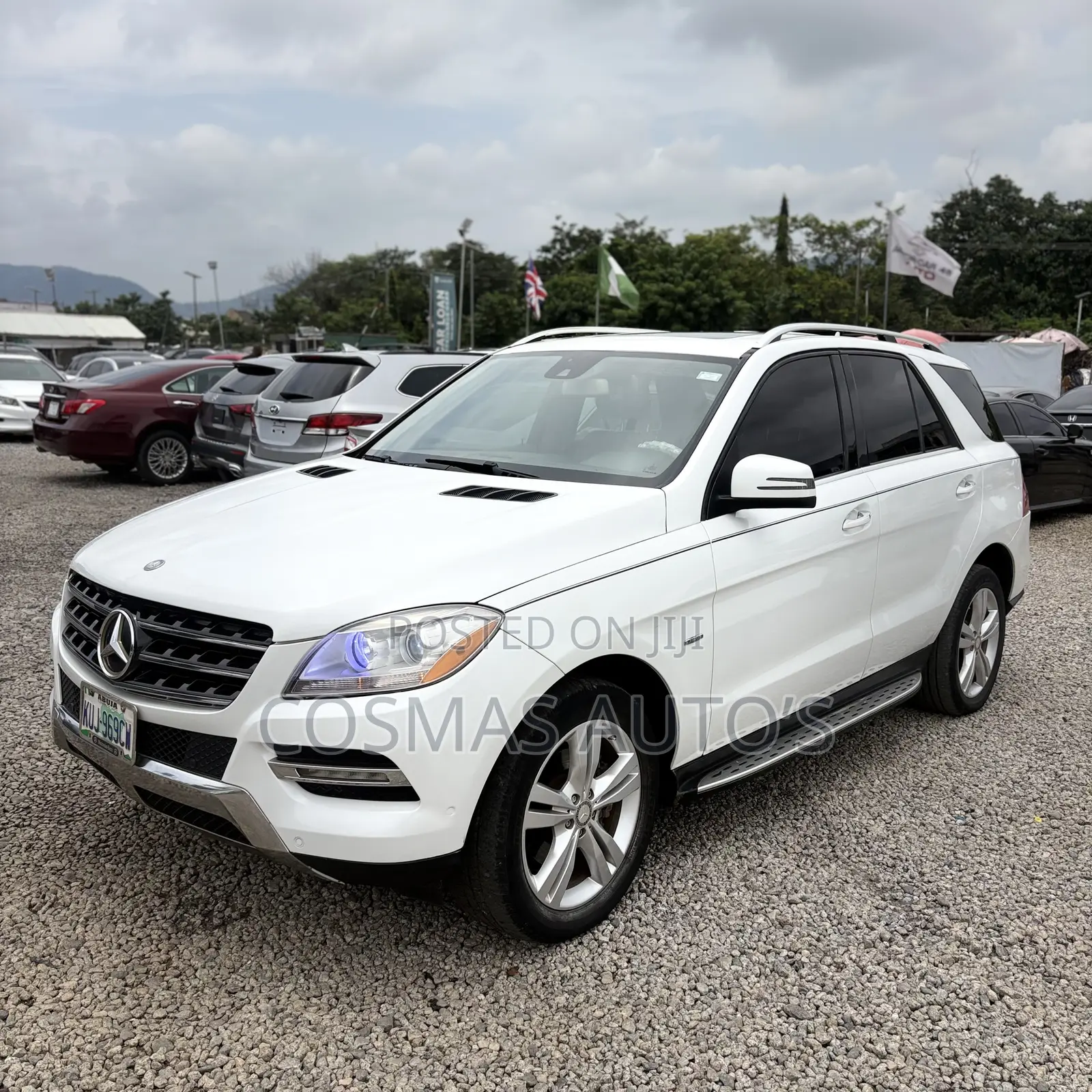 Mercedes-Benz M Class ML 350 4Matic 2012 White