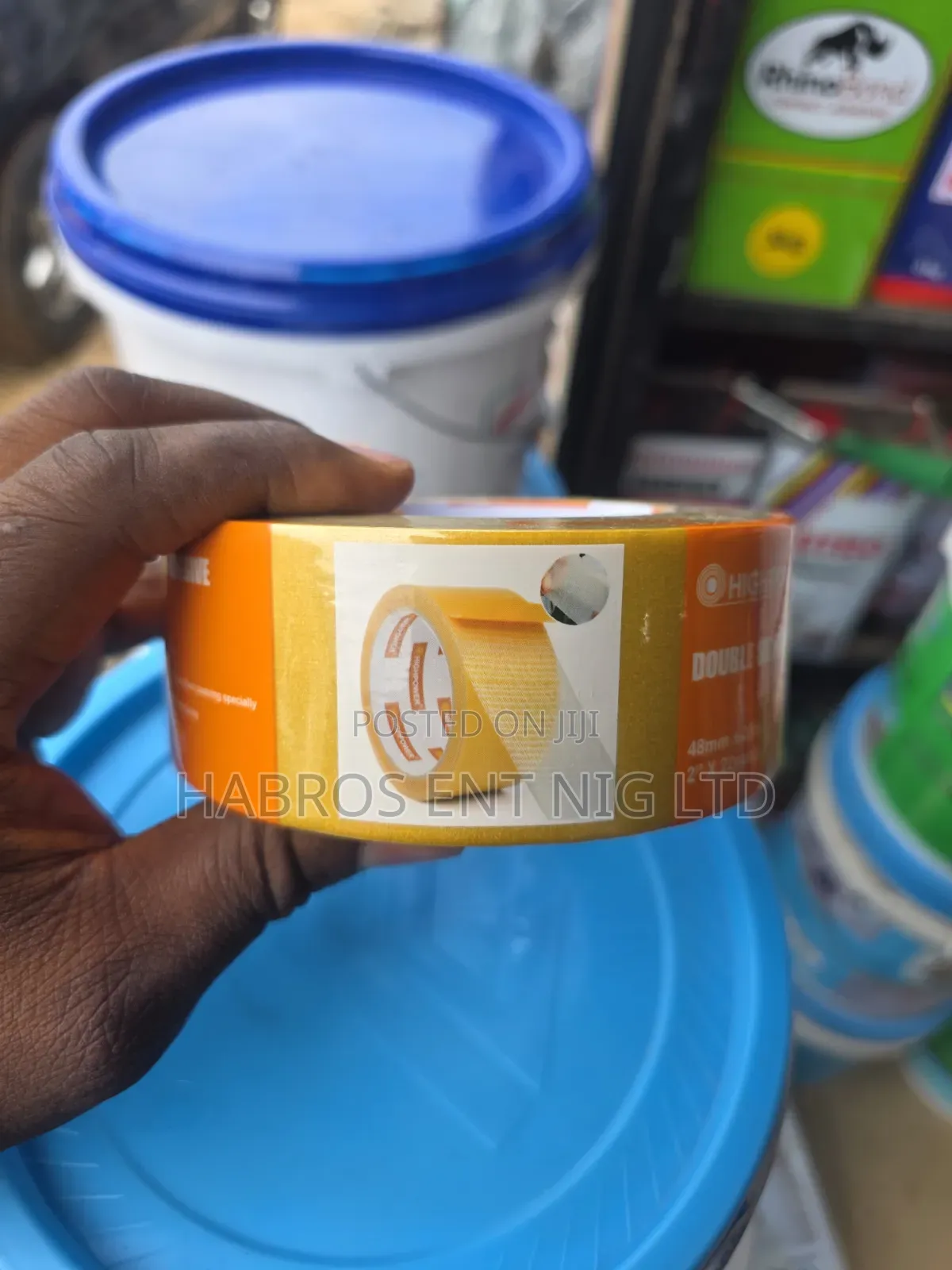 Double Sided Carpet Tape (Transparent)
