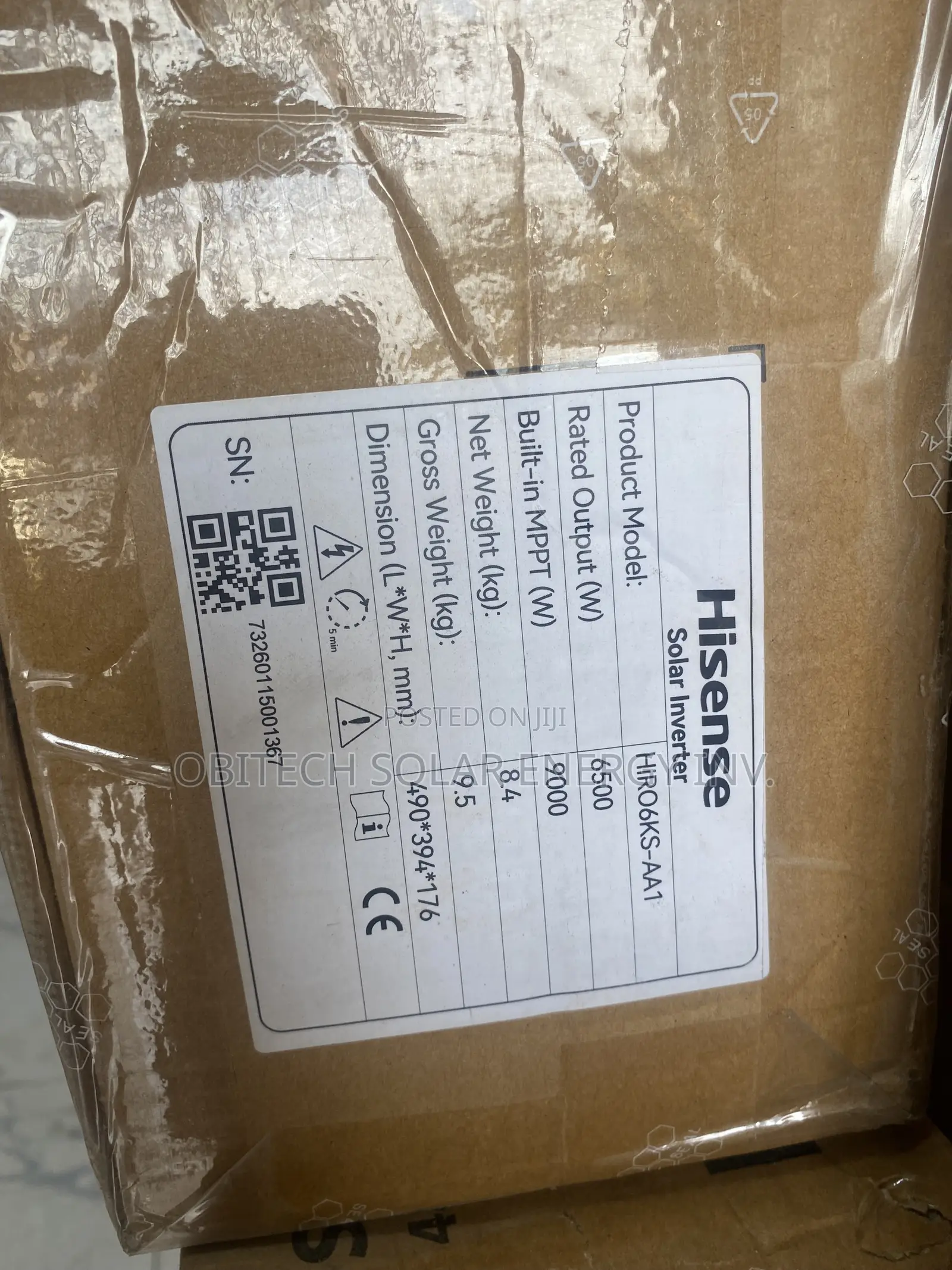 6.5kva 48V Hisense Solar Hybrid Inverter