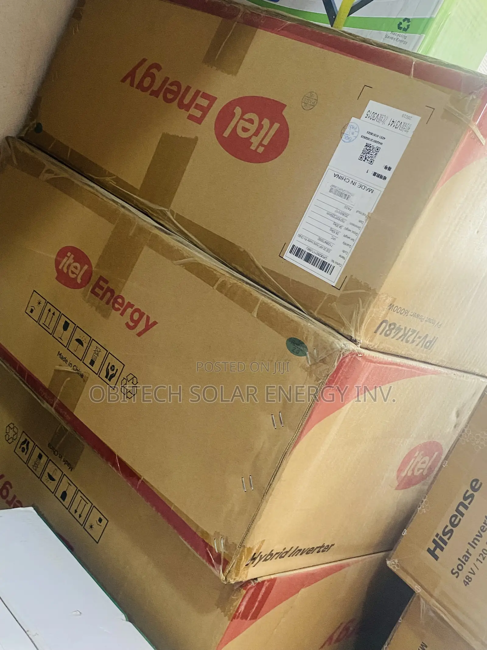 12KVA 48V Itel Hybrid Solar Inverter
