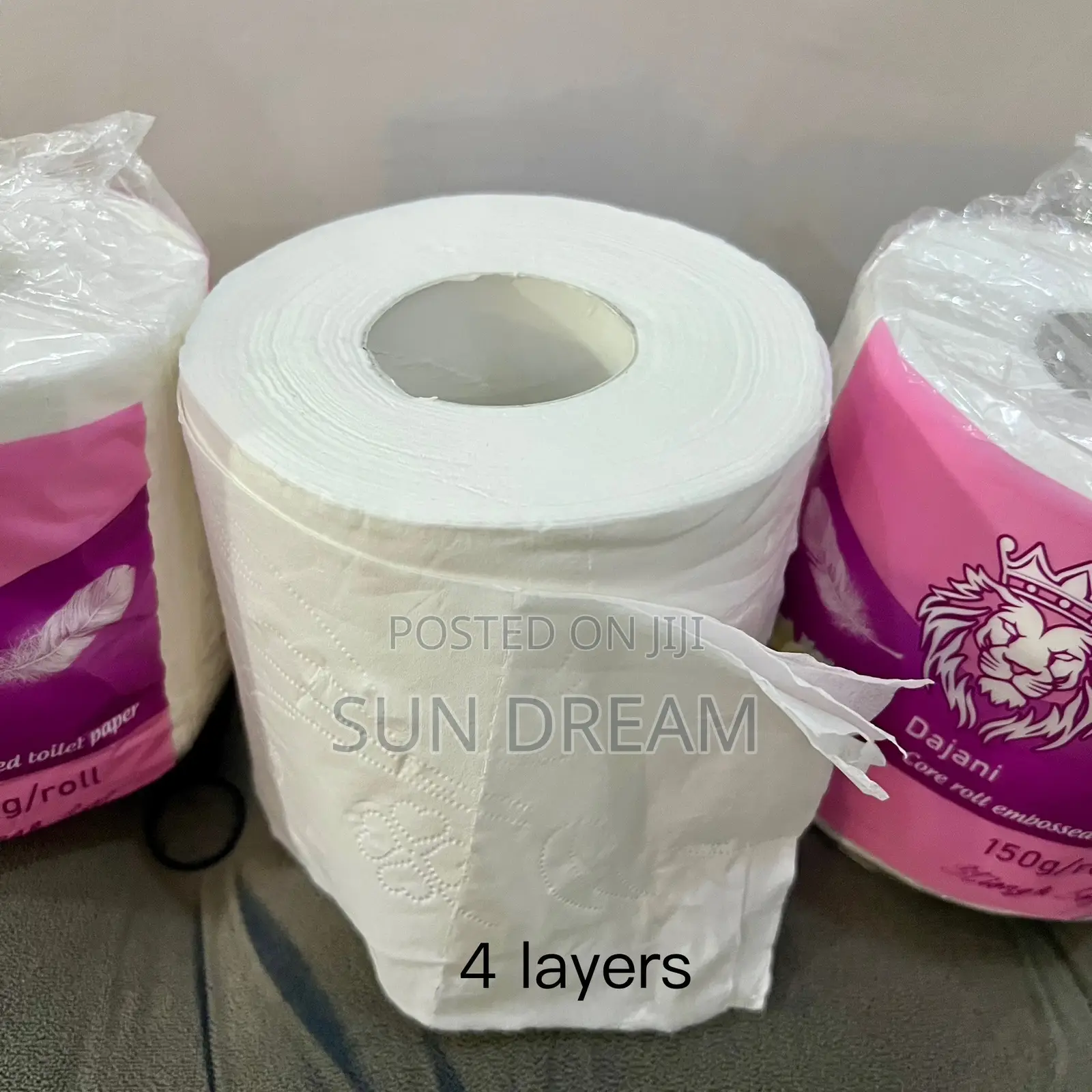 Premium Tissue Paper Toilet Tissue Paper Quality Tissues Roll 4 Layers