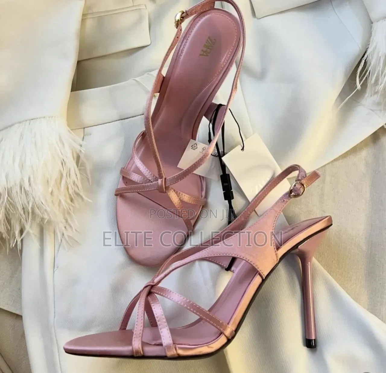 Zara Heel Sandals Size 37_42