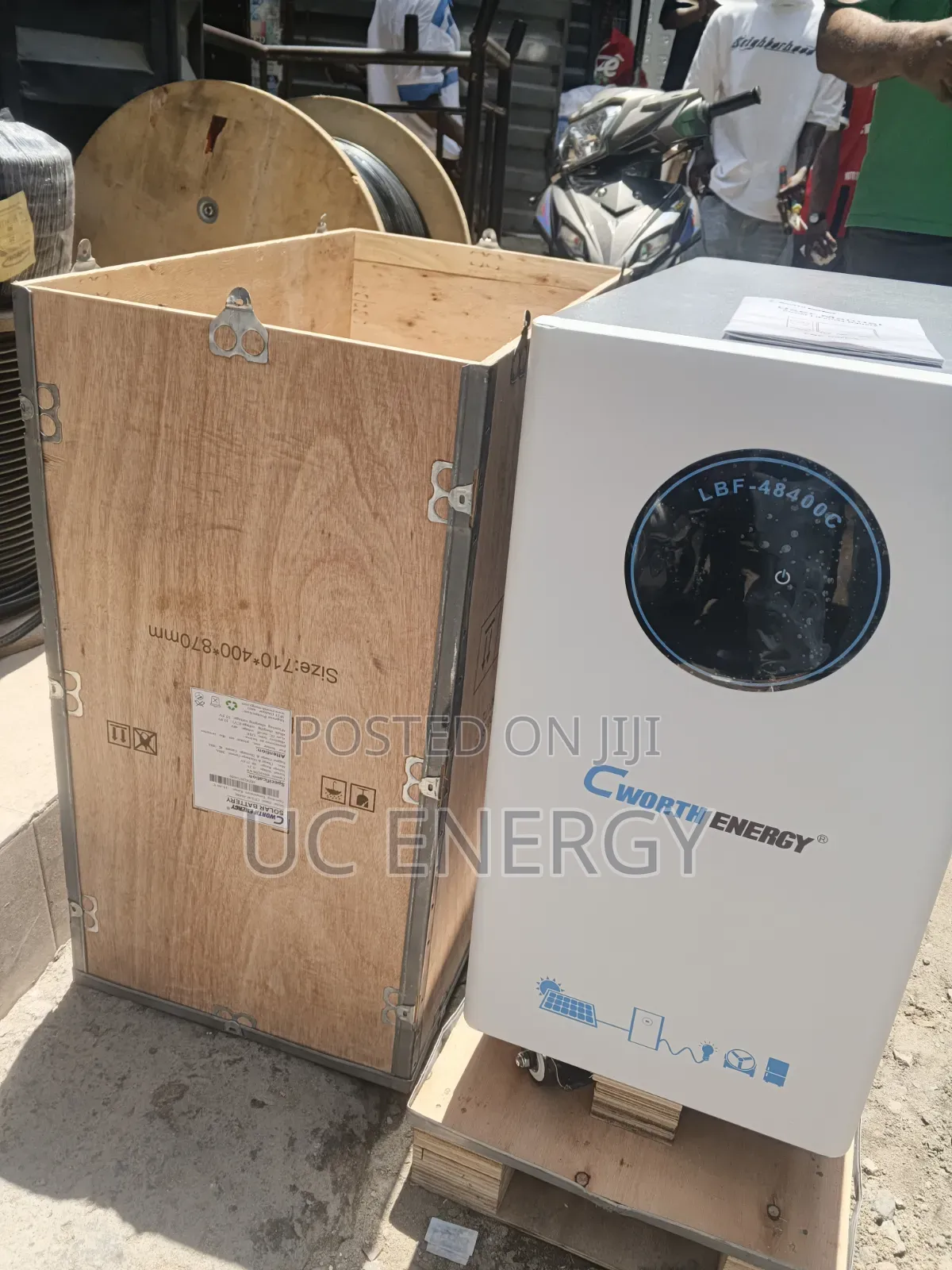 20kwh Cworth Lithium Iron Battery 51.2 Volts