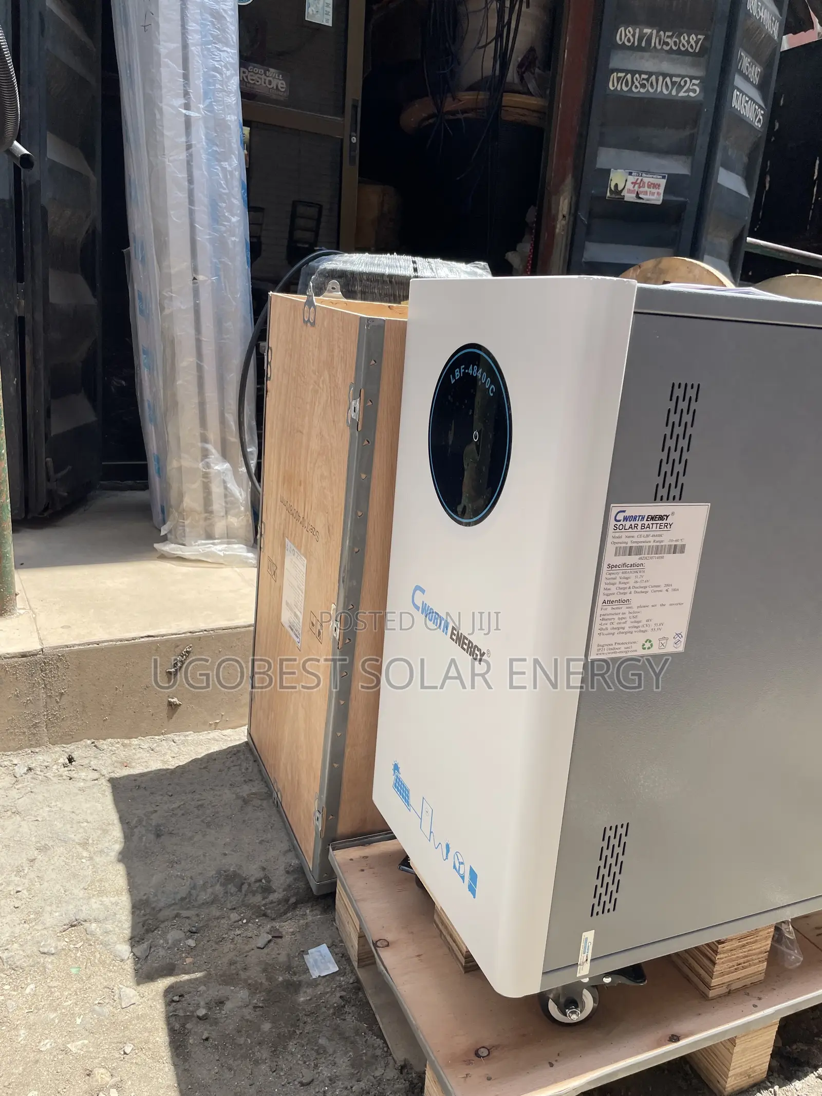 20kwh 51.2v Cworth Lithium Ion Battery