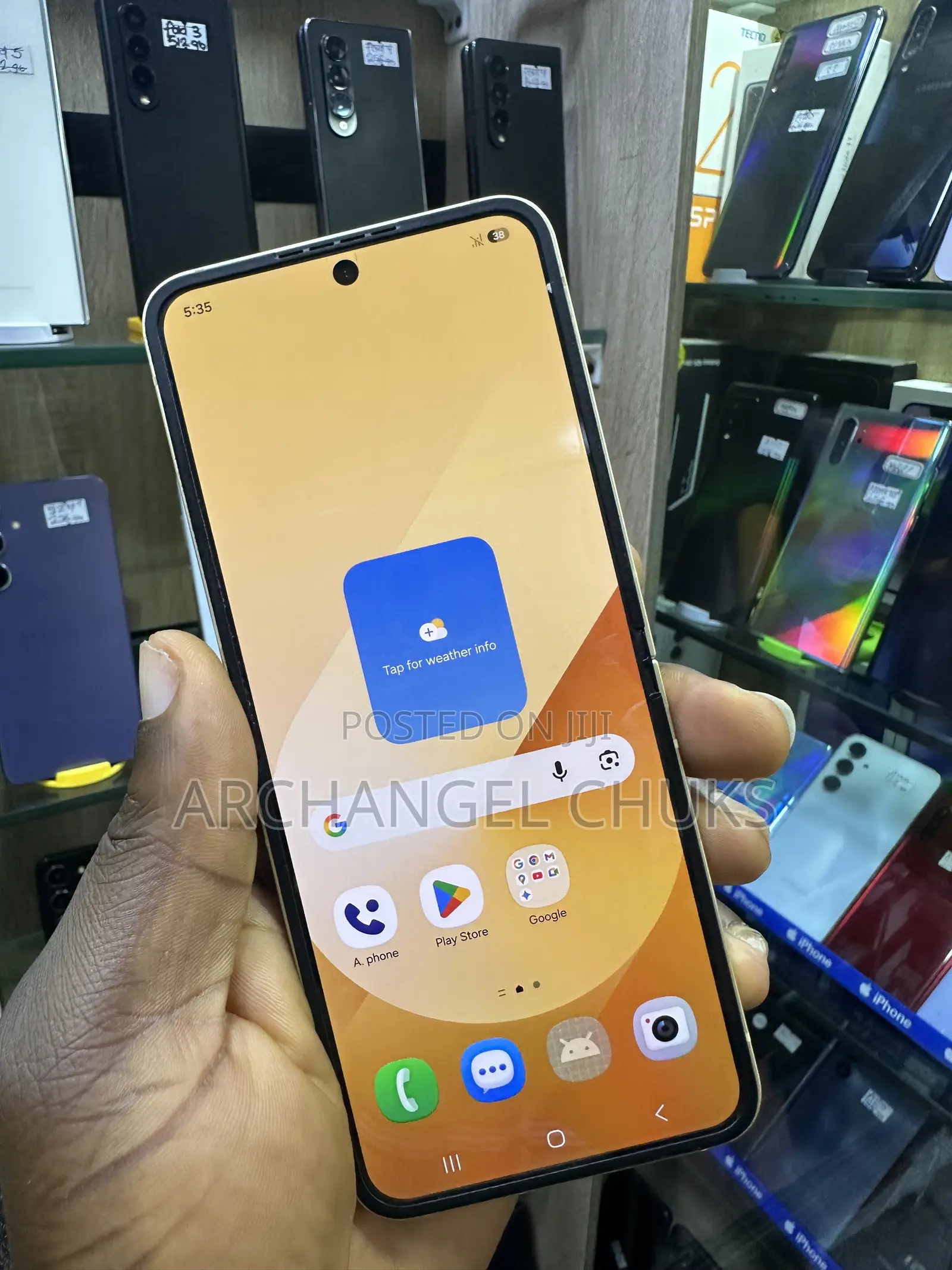 Samsung Galaxy Z Flip6 256 GB Yellow