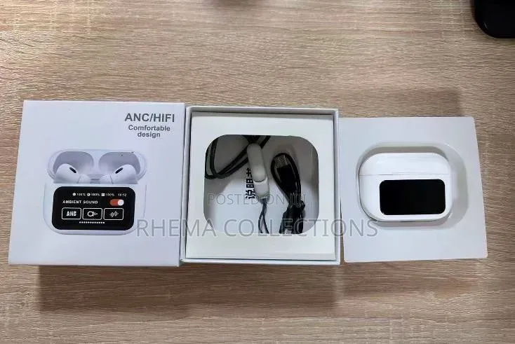 Anc Display Earpods Noise Cancelling