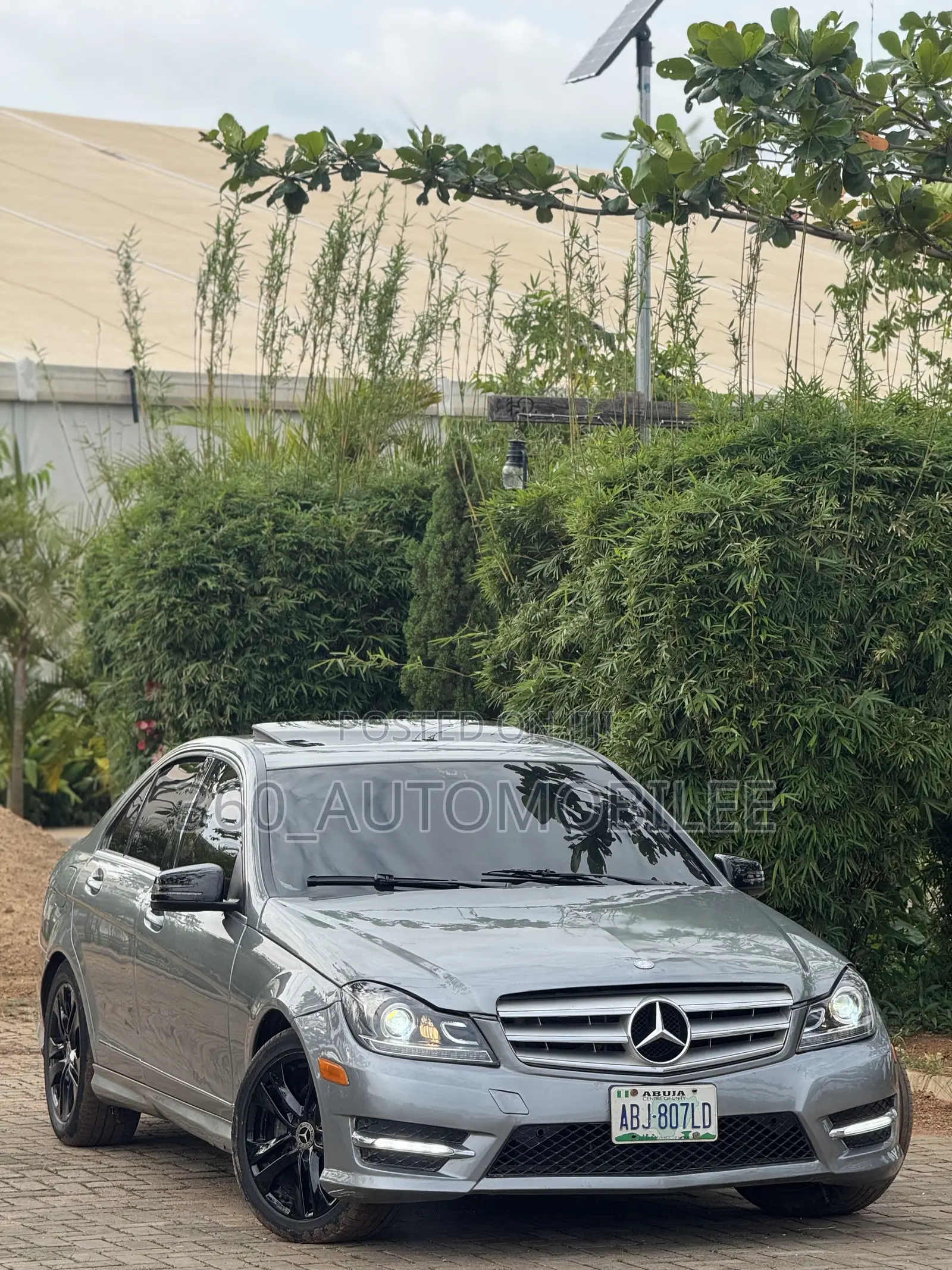 Mercedes-Benz C350 2008 Silver