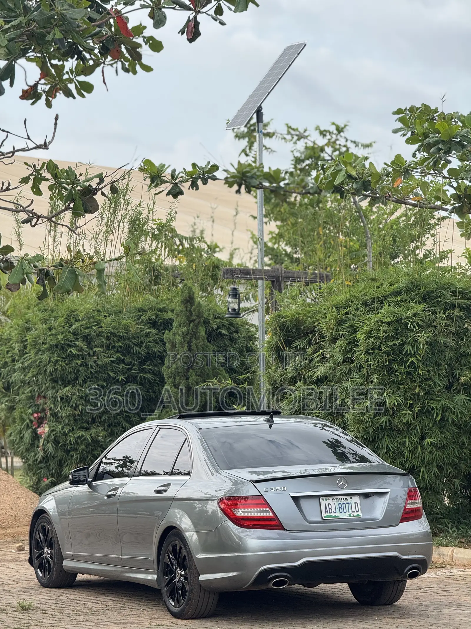 Mercedes-Benz C350 2008 Silver