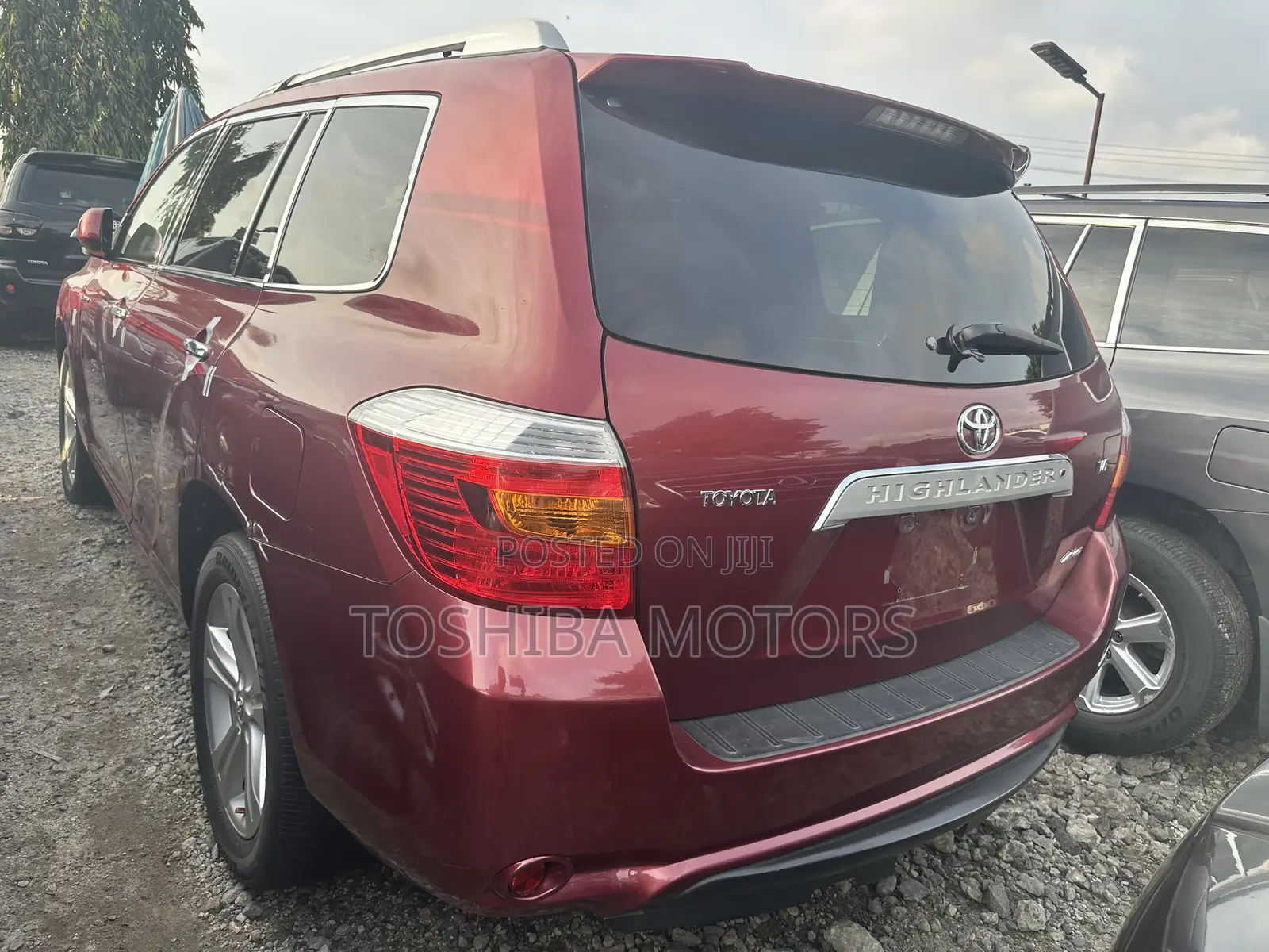 Toyota Highlander Limited 2010 Red