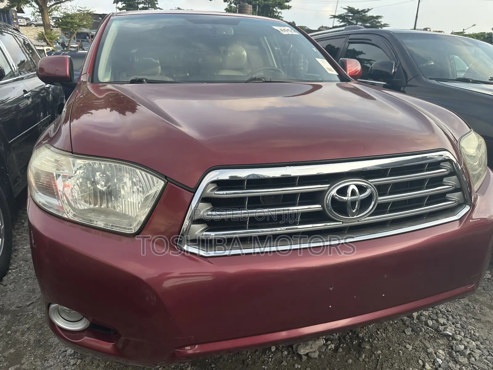 Toyota Highlander Limited 2010 Red