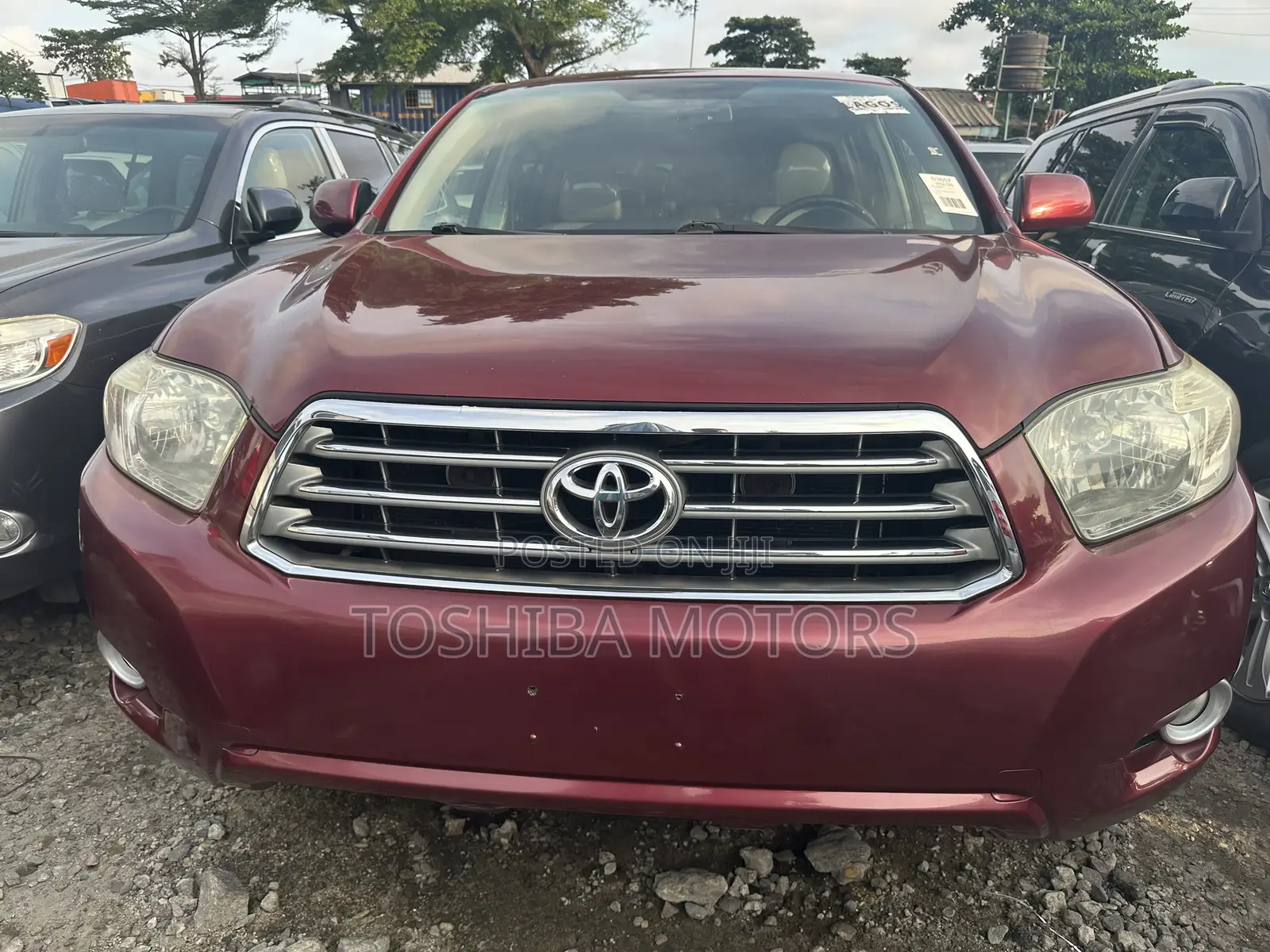Toyota Highlander Limited 2010 Red