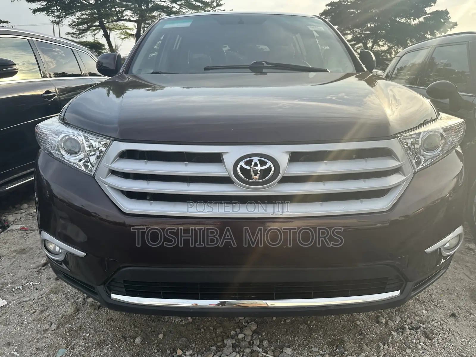 Toyota Highlander Limited 3.5l 4WD 2013 Red