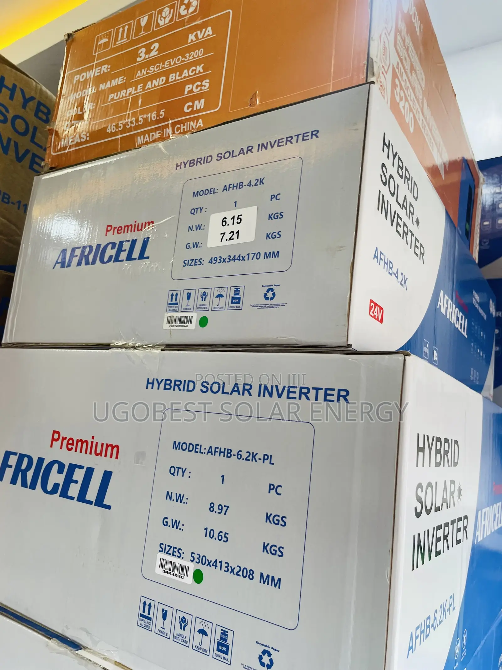 6.2kva 48v Africell Inverter Hybrid