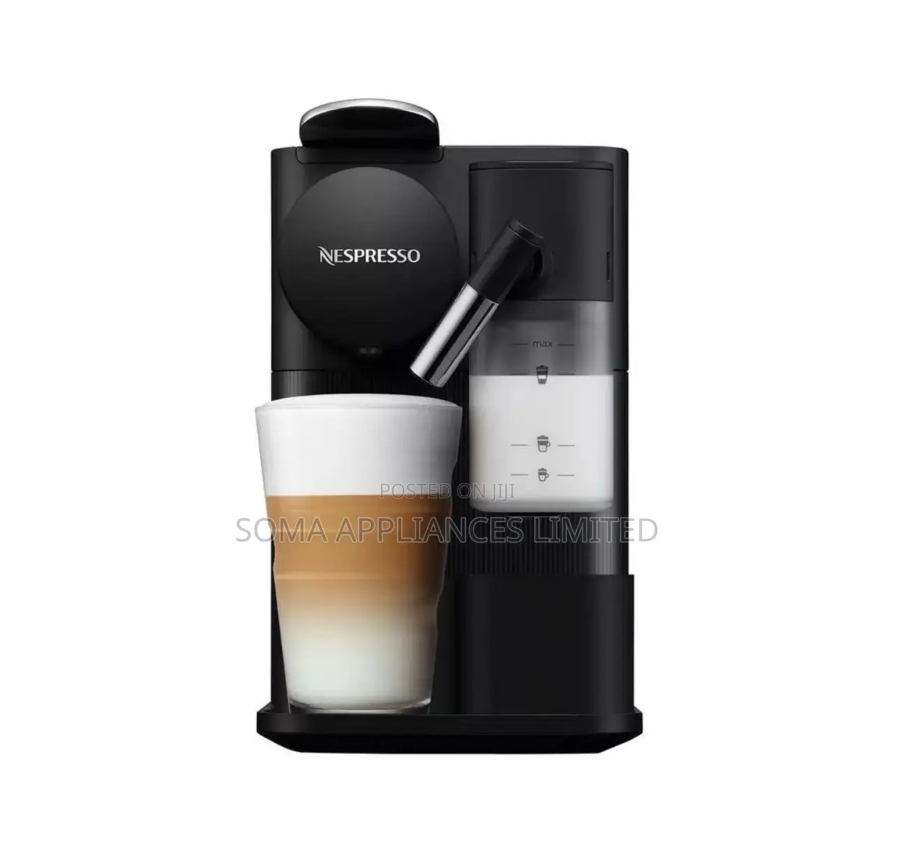 Nespresso by Delonghi Latissima Pod Coffee Machine EN510.B - Black