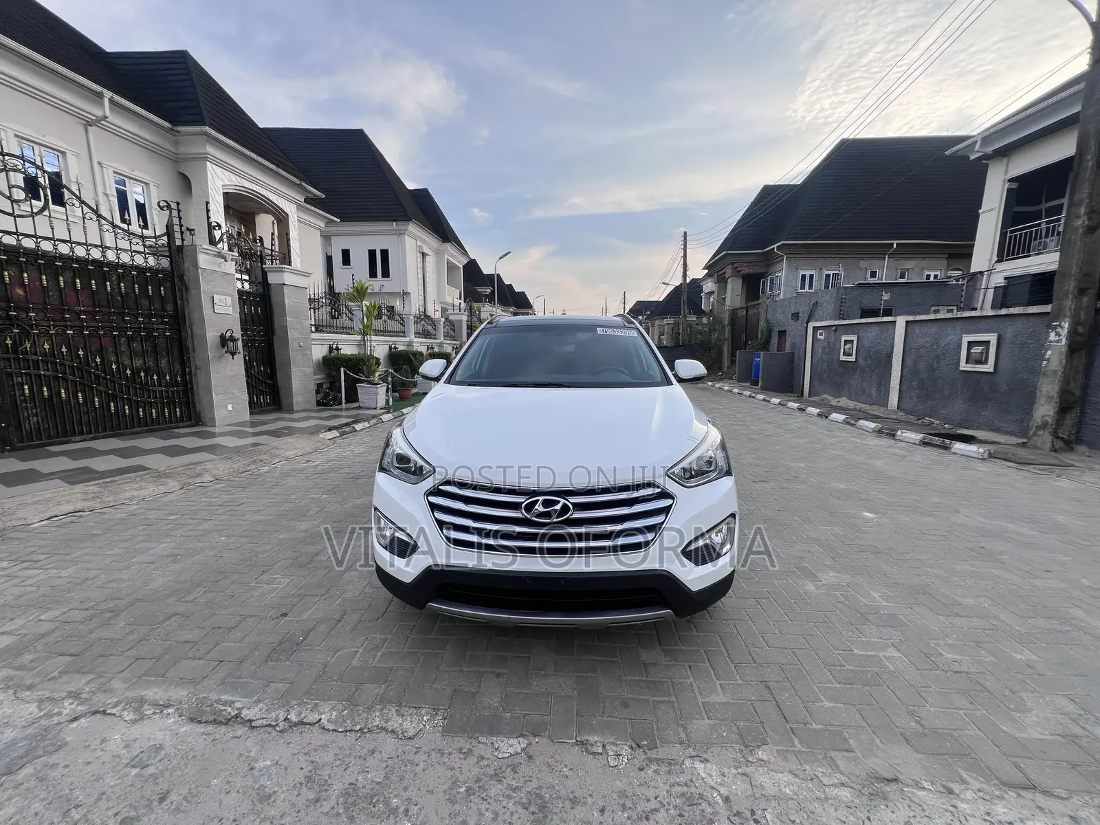 Hyundai Santa Fe Limited AWD 2016 White