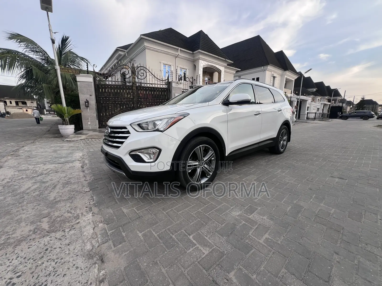 Hyundai Santa Fe Limited AWD 2016 White