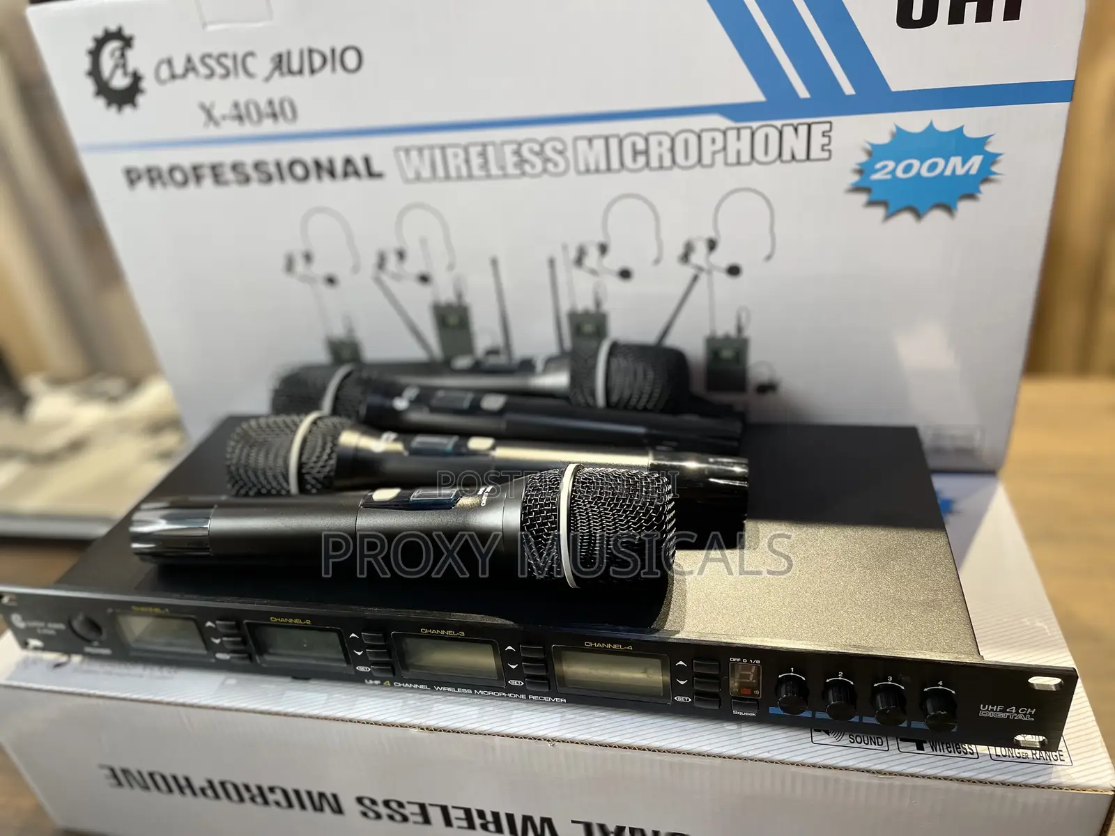 Classic Audio Professional Wireless Microphone System